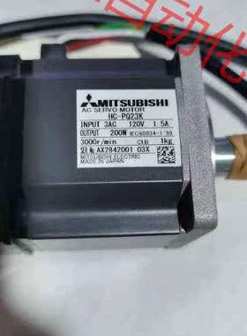 全新原装三菱伺服电机马达HC-PQ23  HC-PQ23K