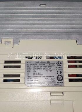 安川CIMR-AB4A0031FBA，11KW可装柜(议价)