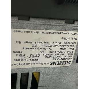 6SE6430 议价 2UD33 0DB0 变频器430