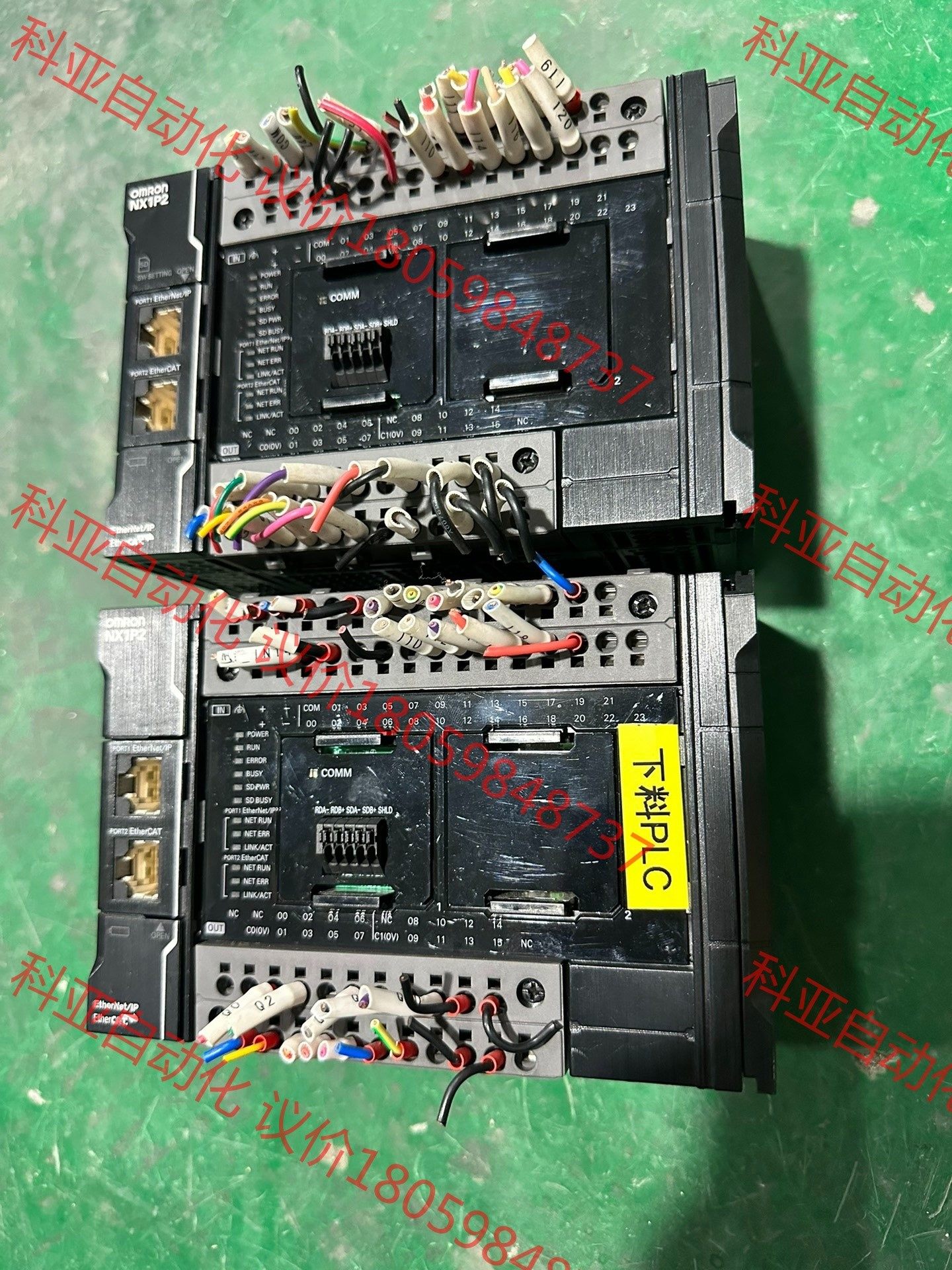 欧姆龙plc，nx1p2-1140dt，二手拆机实物图，功能
