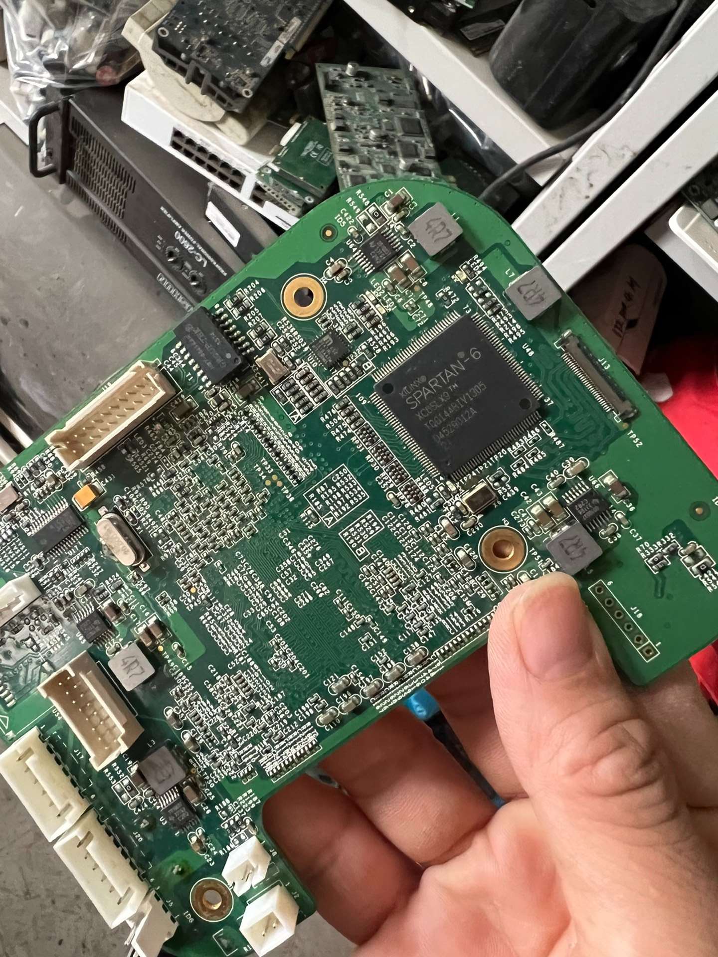 一个SPARTAN—6.…XC6SLX9芯片，带板出(议价)