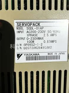 01BDA 安川伺服电机SGDL 01AP SGDM 议价