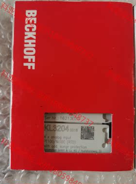 KL3204-0018倍福模块 加强版模块 全新带包装  量