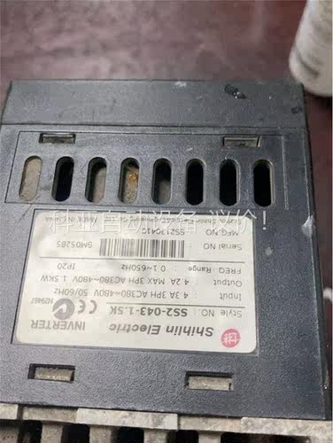 拆机士林变频器 SS2-043-1.5K 380V/1.5K(议价)