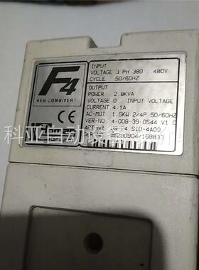 科比变频器07 F4 S1D-4A00和09 F4 S1D-(议价)