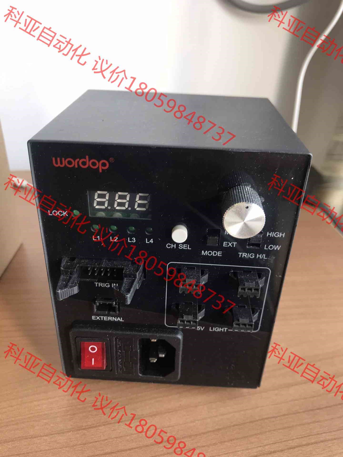 沃德普Wordop光源控制器PSC-1005-4-LS,全新
