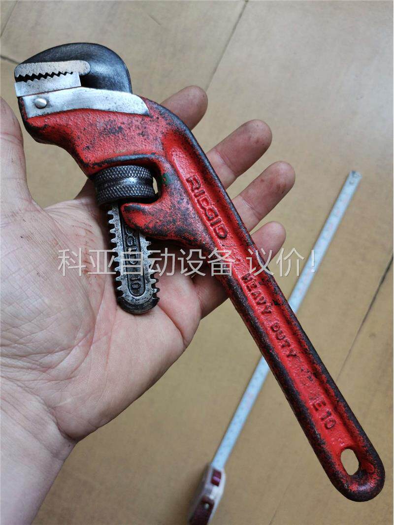 美国进口里奇异形管钳子品相，功能完好，牙齿无磕，二手物品(议