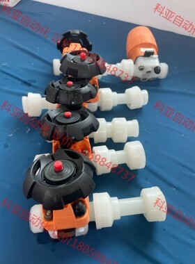 二手拆机GF+隔膜阀 手动隔膜阀.pvdf。 d20DN15