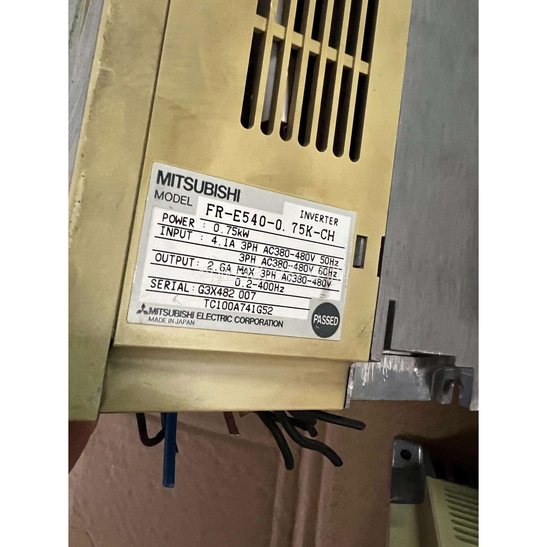 三菱变频器FR-E540-0.75K-CH，拍，功能包（议价）