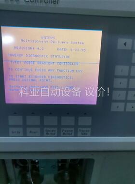 沃特世waters液相色谱仪一套,2487紫外检测器600，(议价)