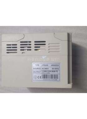 金田变频器JTE200 J0022G3，二手拆机成色外观如（议价）