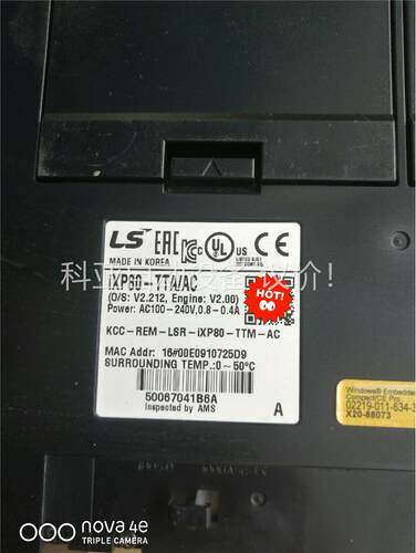 LS触摸屏IXP80-TTA/AC二手拆机，拍，包邮包(议价)
