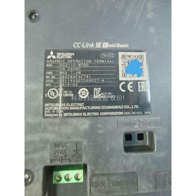 三菱，GS2110-WTBD，三菱触摸屏，开封带包装。包（议价）