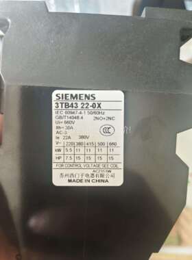 触器3TB4322-OX正品（议价）