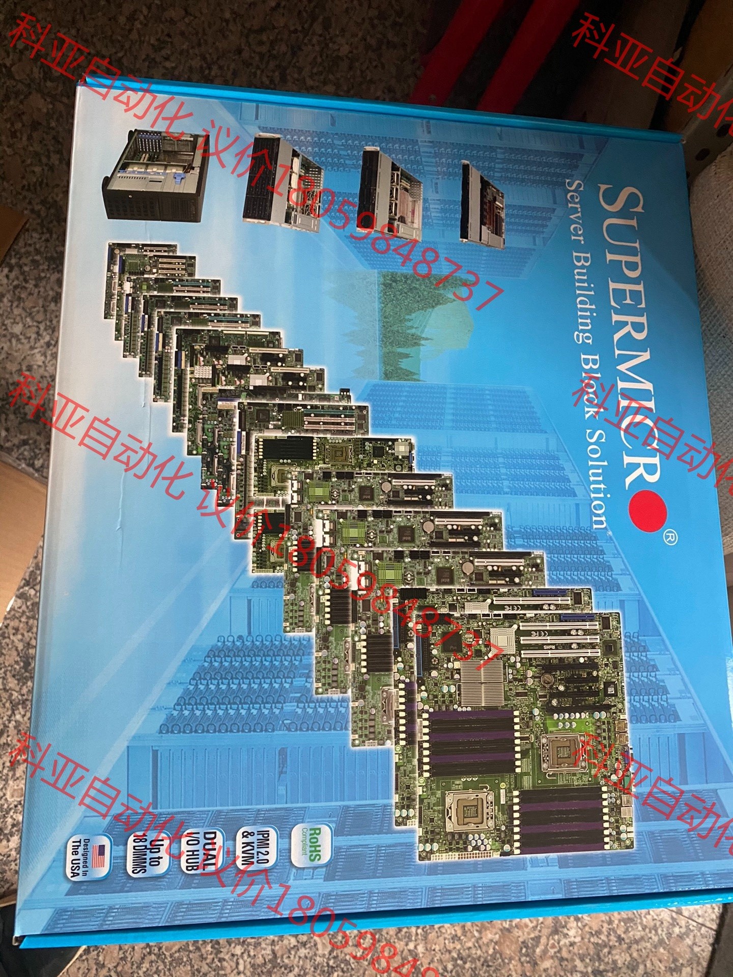 超微x10drx 双路x99主板  v3 v4主板   超大