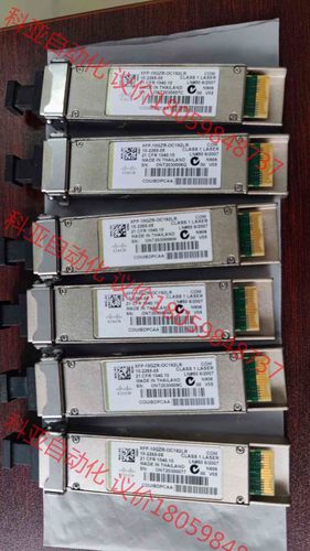思科XFP-10GZR-OC192LR原装拆机成色新光模块，