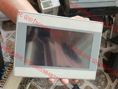 带网口威纶MT8070ie 1wv，功能包好成色较新正面些许