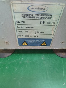 普兰德隔膜泵MZ 2C出售！运转正常，单相220V电压，仪器