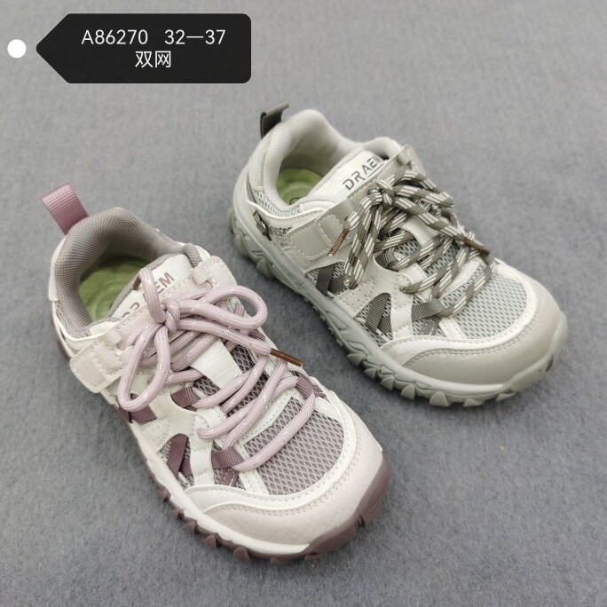 儿童休闲鞋子2026秋季新款童鞋男女童软底舒适防滑户外登山旅游鞋