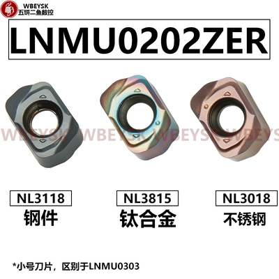LNMU0202ZER双面切削