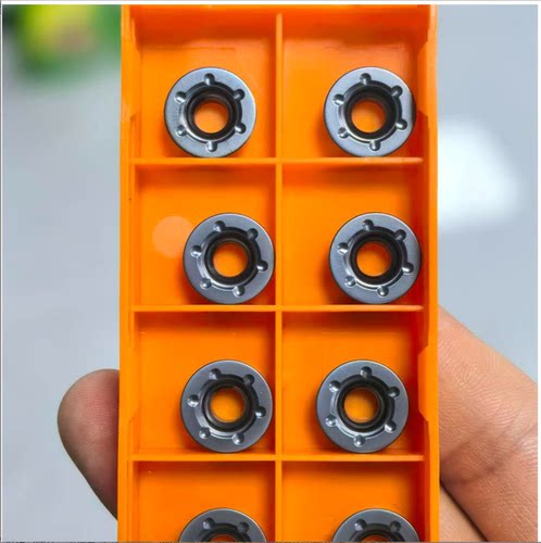 特价钢件数控圆弧铣刀片R5 R6 RPMT1204 RPMW1003锻打淬火加工