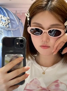 时尚气质猫眼jennie墨镜女遮阳