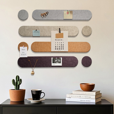 毛毡墙贴创意个性现代卧室客厅