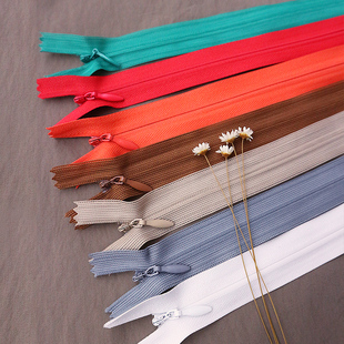 【5根】 22色SBS尼龙隐形拉链长60cm 手工DIY衣裙服装包包辅料