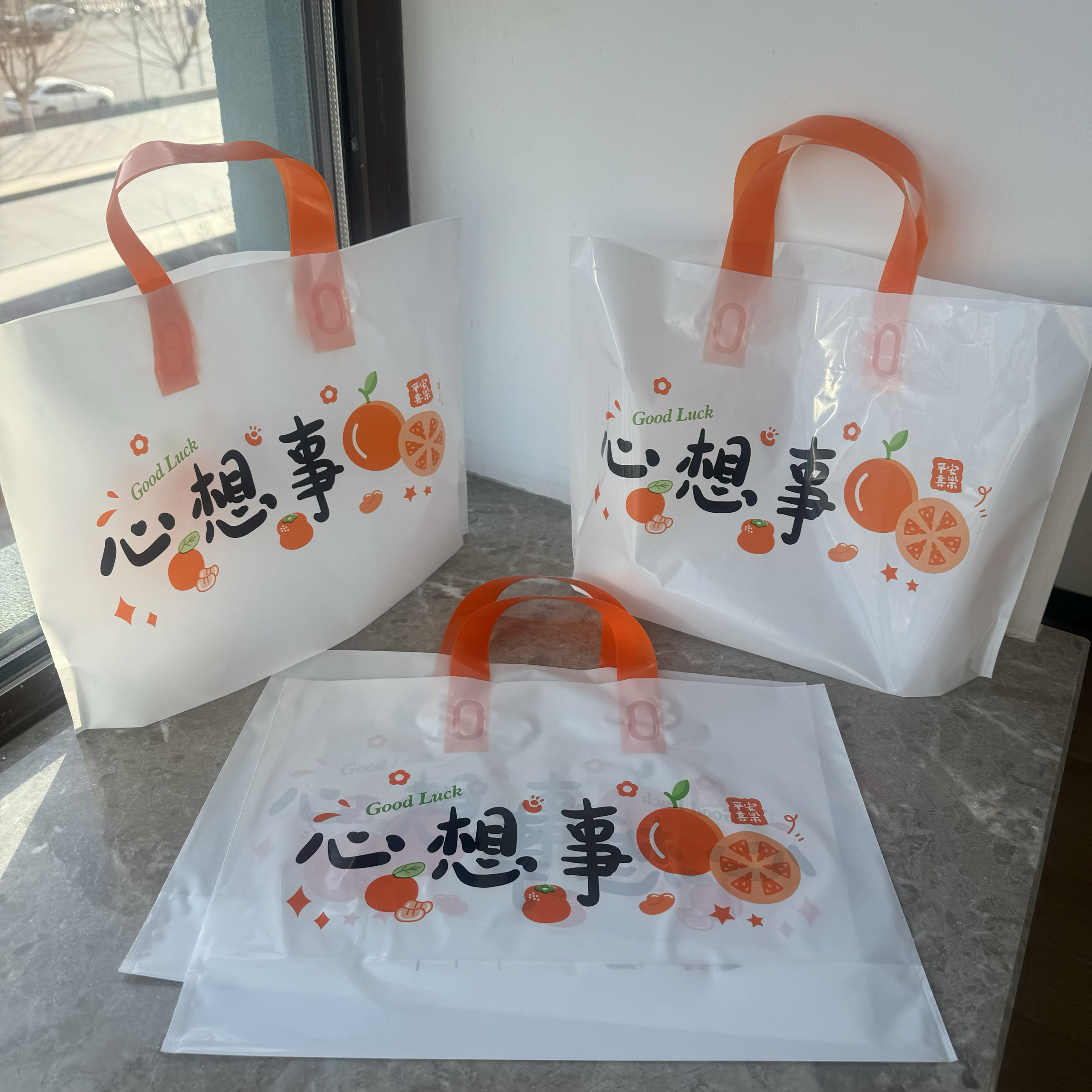 服装店手提袋定制logo女装童装衣服购物包装袋定做塑料礼品袋胶袋