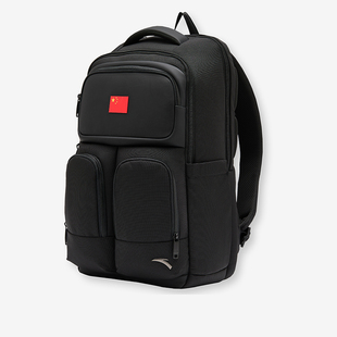 ANTA/安踏赞助中国国家队双肩包大容量多口袋百搭背包492340102-1