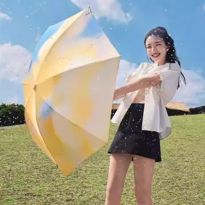 蕉下三折自动雨伞大伞面抗风暴