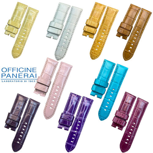 代用沛纳海表带真皮PAM02