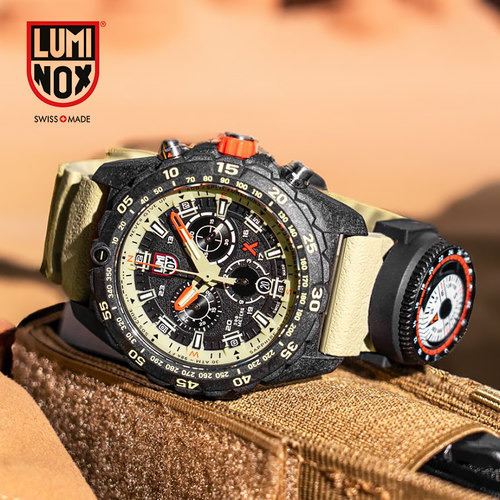 雷美诺时手表贝尔撒哈拉沙漠限量版夜光防水腕表男表 3741.SAND