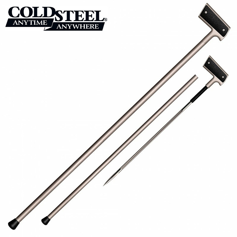 美国冷钢coldsteel户外拐棍徒步拐杖剑未开刃车载登山防身手杖剑