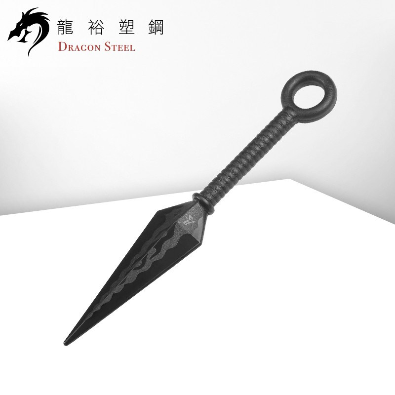 龙裕非金属塑钢日本忍者训练苦无未开刃武术表演十字飞镖练习装备