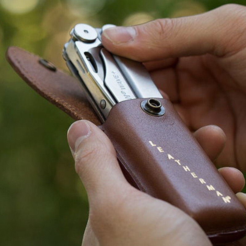 Leatherman莱泽曼皮套皮鞘工具钳专用封套官方复古真皮封套多规格