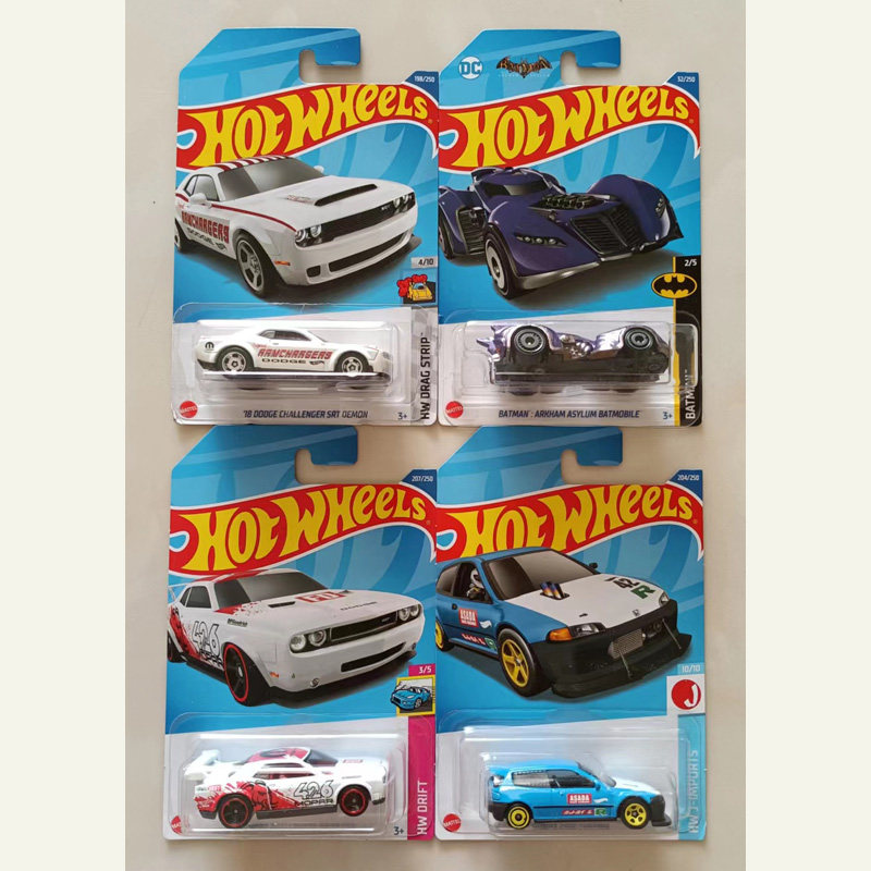 HOTWHEELS 뜨거운 작은 스포츠카 모델 소년 장난감 트랙 경주 합금 자동차 선물 22M