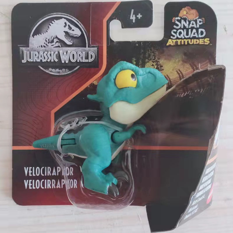 MATTEL 쥬라기 월드 컬렉션 미니 공룡 티라노사우루스 벨로시랩터 소년 장난감 이동식 익룡