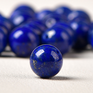 5A天然原矿青金石帝王蓝阿富汗金刚星月菩提diy手工串珠饰品配件