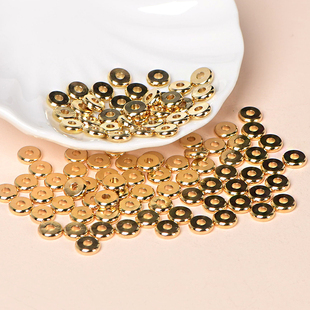 黄铜隔片垫片隔珠藏式文玩手串大小金刚星月菩提手串diy配饰配件