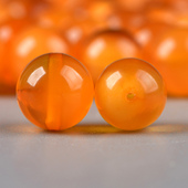 天然机油红蜜蜡散珠子DIY饰品配件材料串珠单珠珠子圆珠