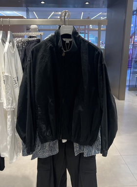 UR国内2025冬季男装时尚潮流休闲拉链立领夹克外套UUY150008