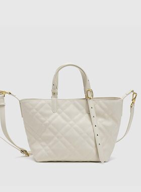 UR国内2025冬季女士时尚百搭菱格托特手提斜挎包UAWB60017