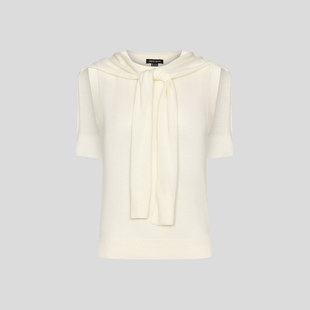 UR国内2025夏季女百搭层次感休闲假两件披肩针织衫UWG950145