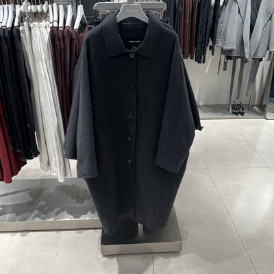 UR国内代购2025冬季女气质翻领含