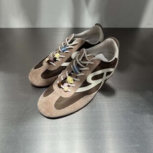 UR国内2026夏季女百搭休闲时尚拼接撞色串珠运动鞋UAYS60014