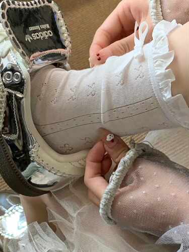 爱心韩版网眼街头新款女袜透气