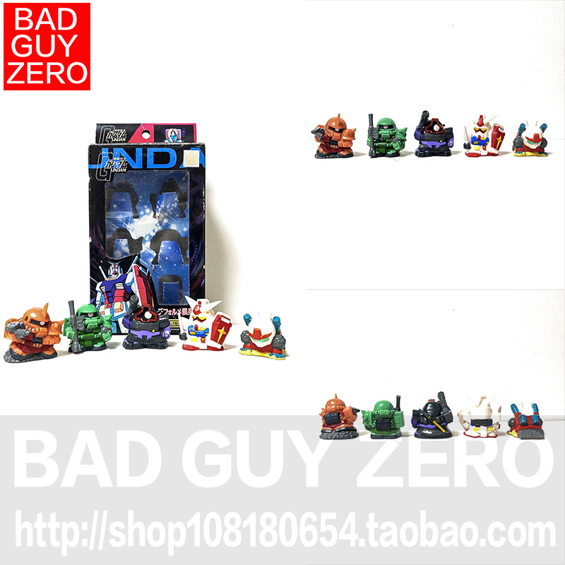 日版 RX-78-2 高达 量产型 夏亚扎古 大魔 钢加农 SD Q版 非 万代