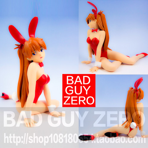 日版正版 EVA 明日香 BUNNY 兔女郎 1/7 SEGA 手办 非海洋堂 寿屋