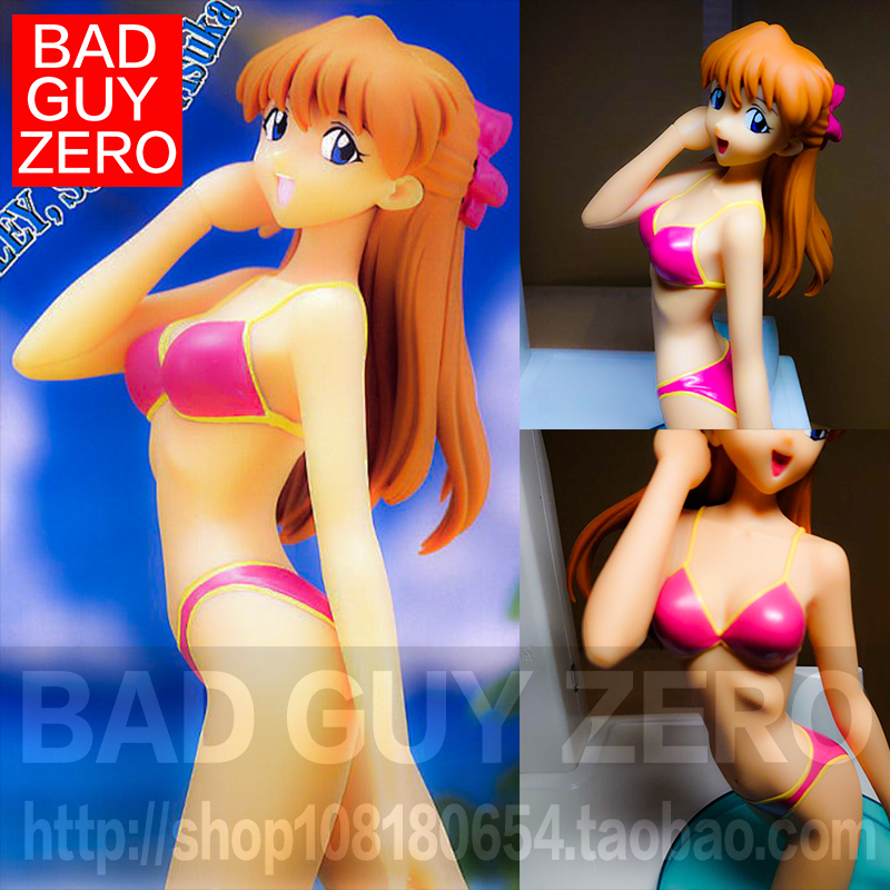 日版限定版 EVA 明日香 手办 胸像 SEGA 水着 泳装 非万代 一番赏